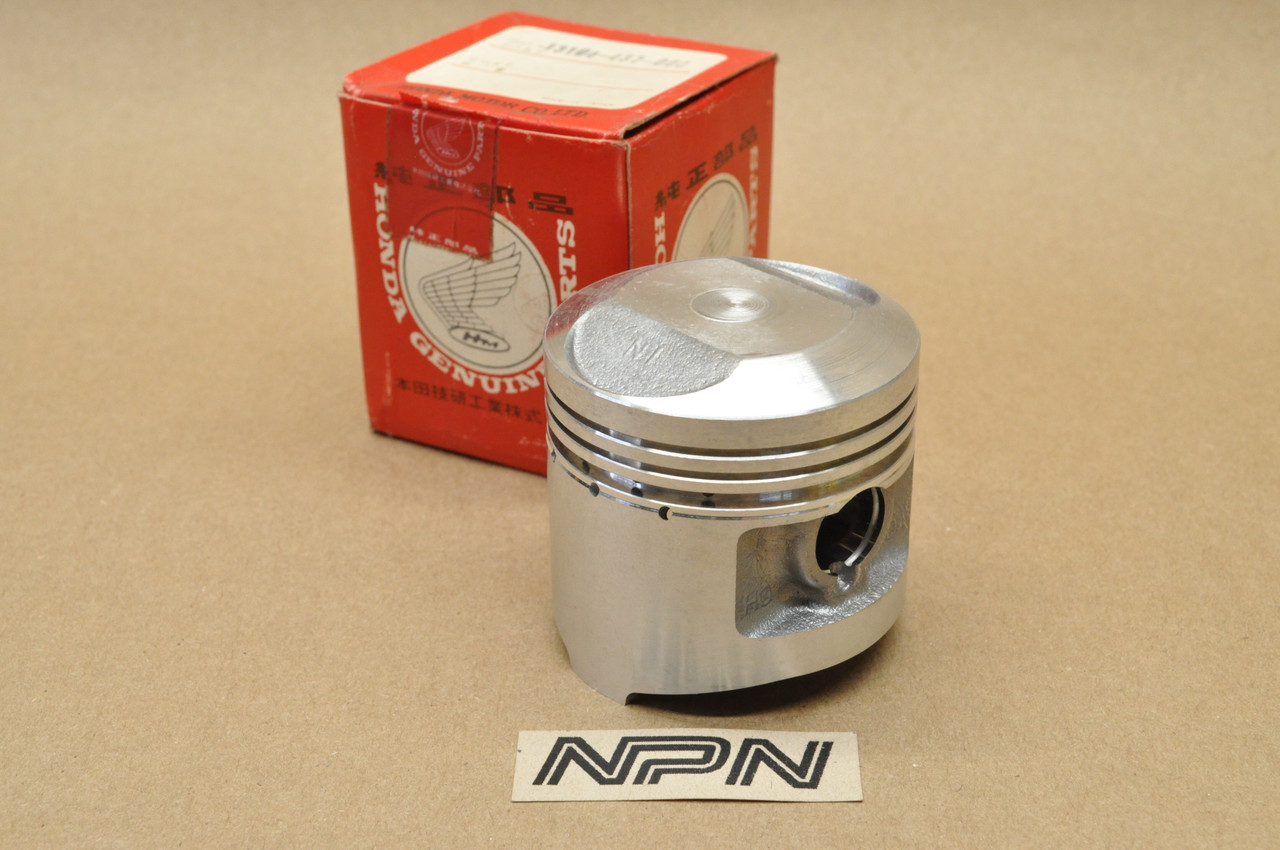 NOS Honda 1980-82 CB125 S 1979-84 XL125 S Piston .75 Oversize 13104-437-000