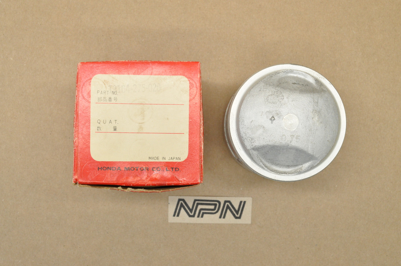 NOS Honda CB77 CL77 Piston .75 Oversize 13104-275-020