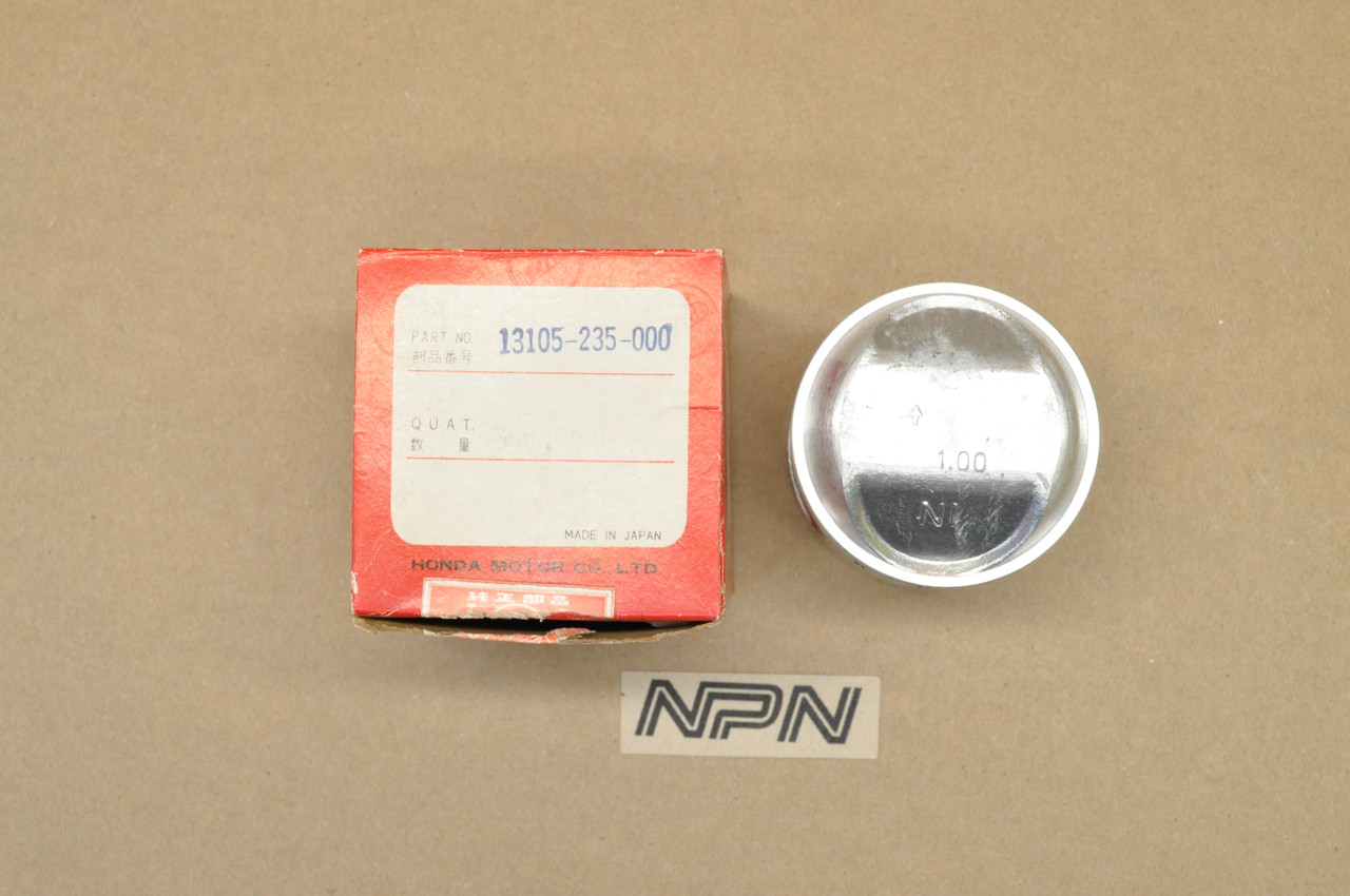 NOS Honda CA175 CL175 Piston 1.00 Oversize 13105-235-000