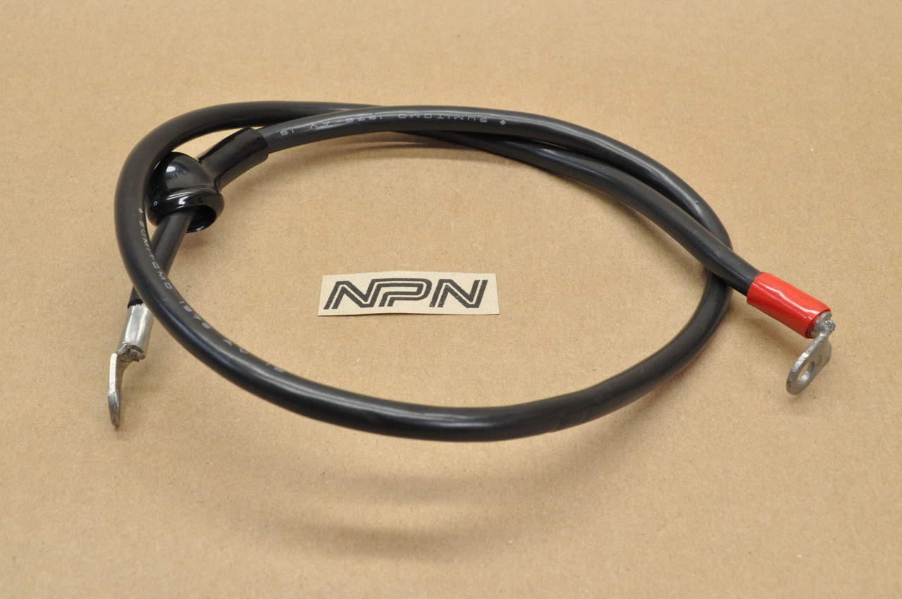 Vtg OEM Honda 1975-77 GL1000 1976 GL1000LTD Starter Motor Cable 32420-371-000