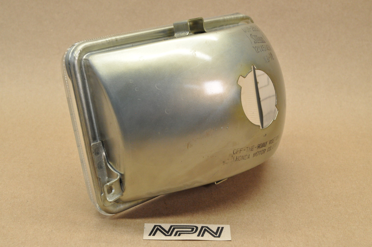 NOS Honda ATC200 ATC200E Big Red Head Light Lamp Unit 12V 45/45W 33120-958-003