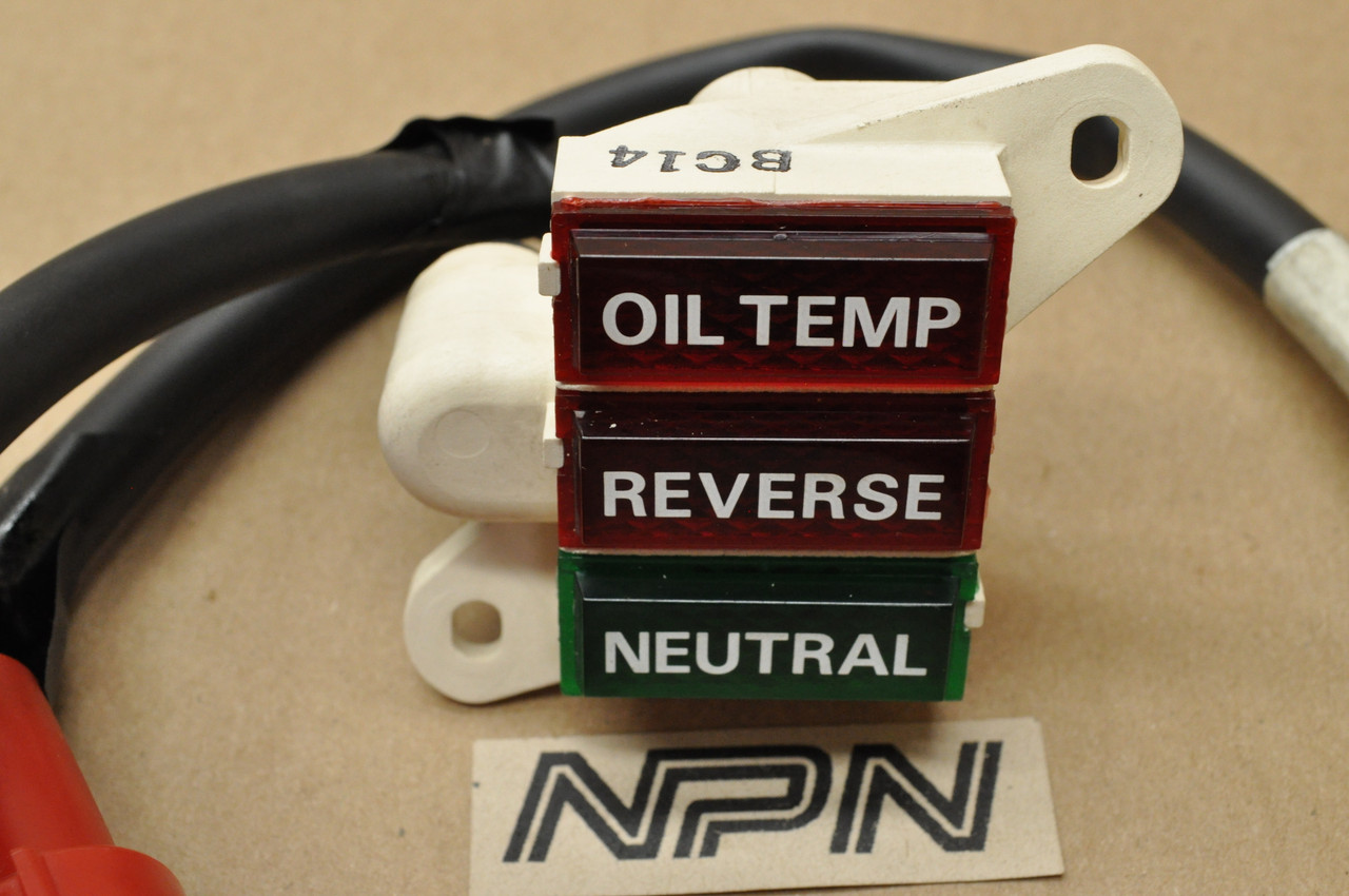 NOS Honda TRX350 Oil Temp Reverse Neutral Indicator Pilot Light 38400-HA7-671