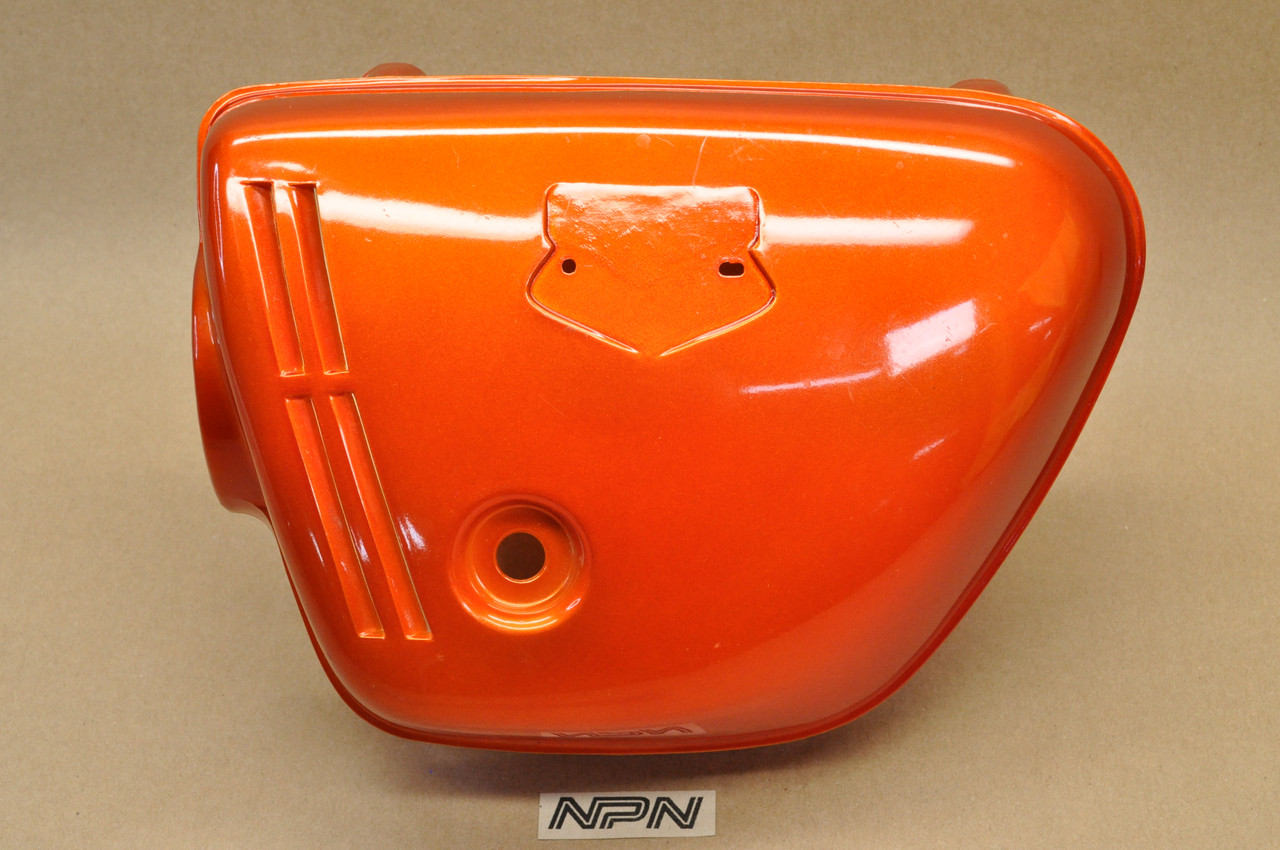 NOS Honda CL350 K2-K3 Orange Left Air Cleaner Side Cover Panel 17331-286-010 DD