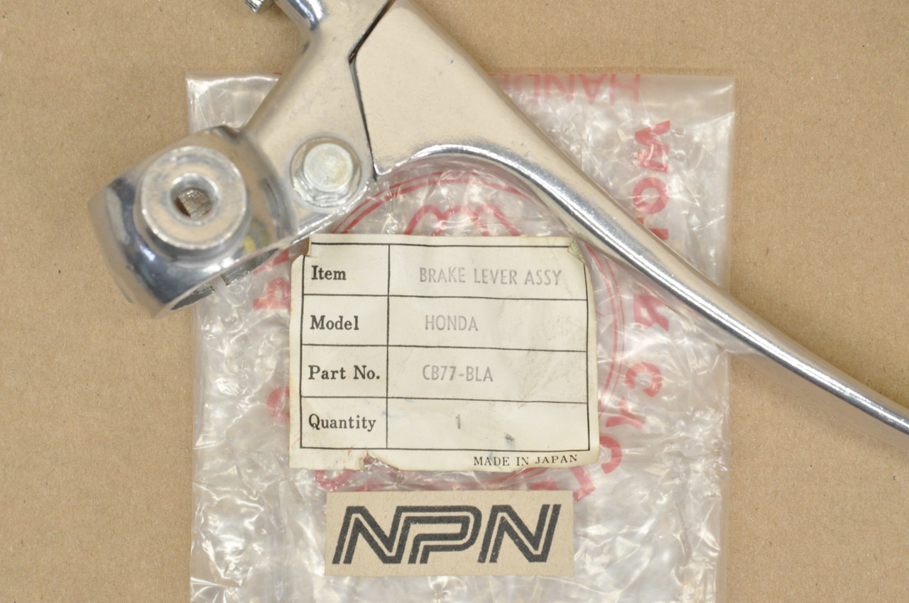 NOS Honda CA72 CB450 CB77 CL350 CL77 MT125 SL350 XL70 XR75 Lever 53170-074-670