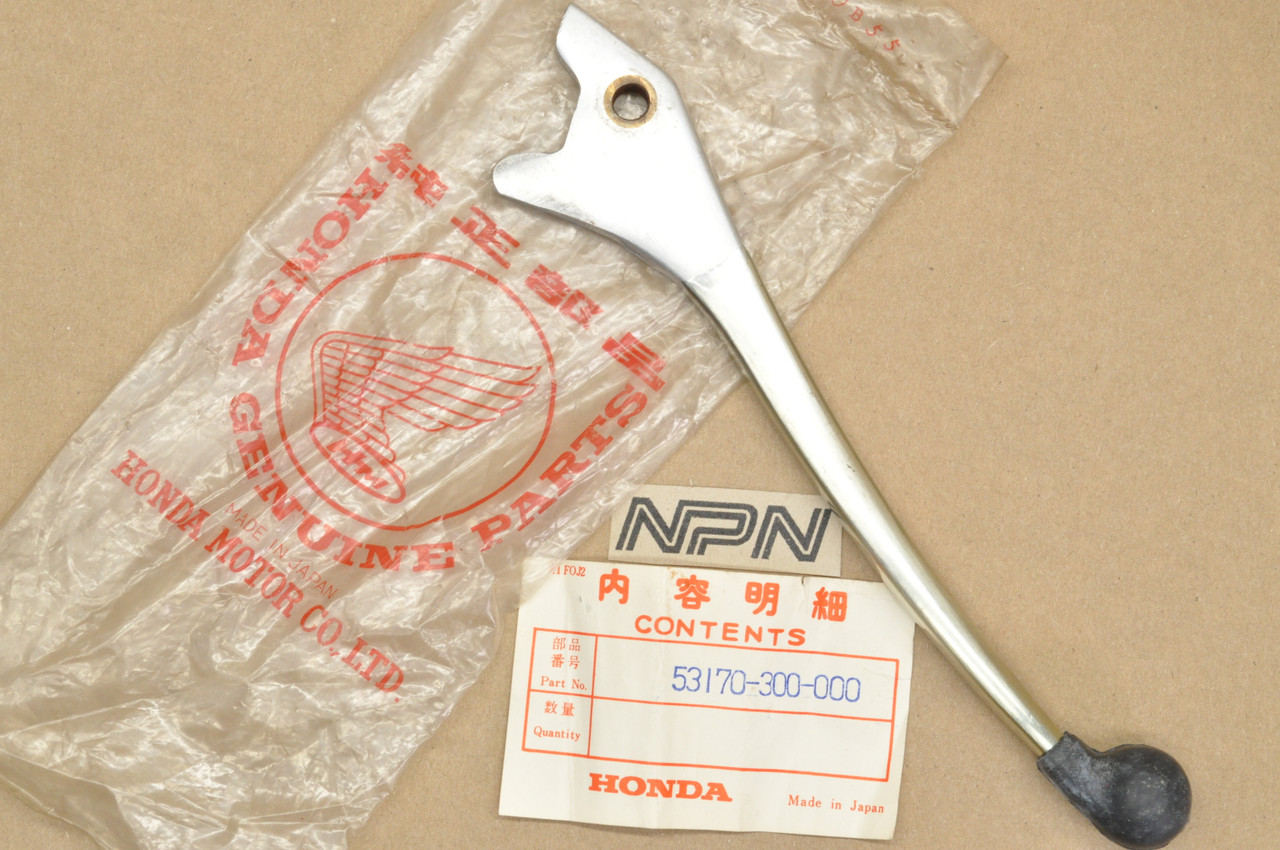NOS Honda CB450 CB500 CB550 CB750 GL1000 LTD Right Brake Lever 53170-300-000