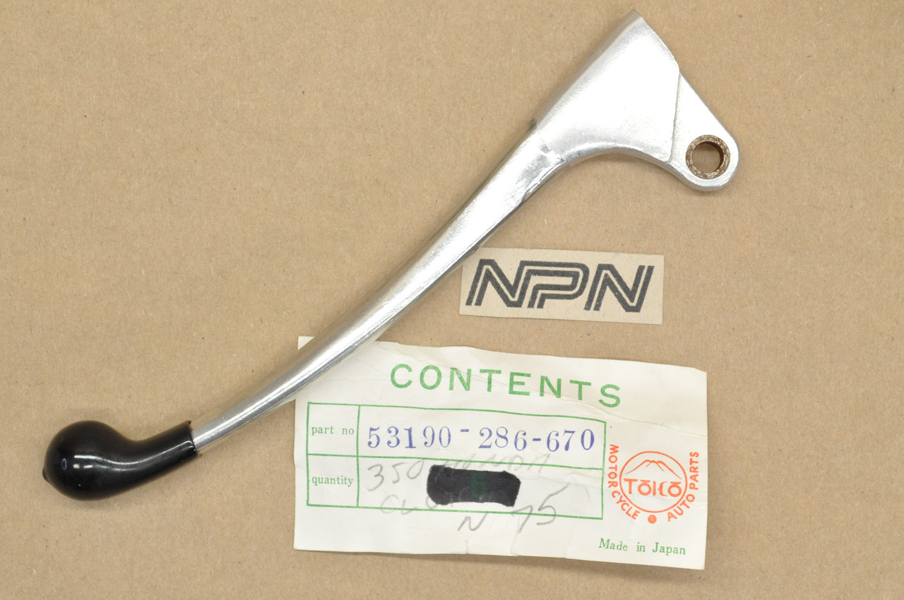 NOS Honda CA95 CB450 CB750 CB77 CL450 SL350 XL100 XR75 Toko Lever 53190-286-670