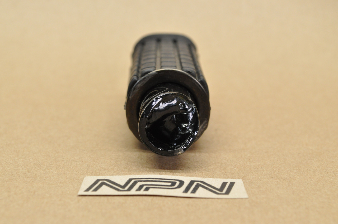 NOS Honda CB400 CB750 CB900 NT650 VT500 Foot Rest Peg & Rubber 50710-KE8-000