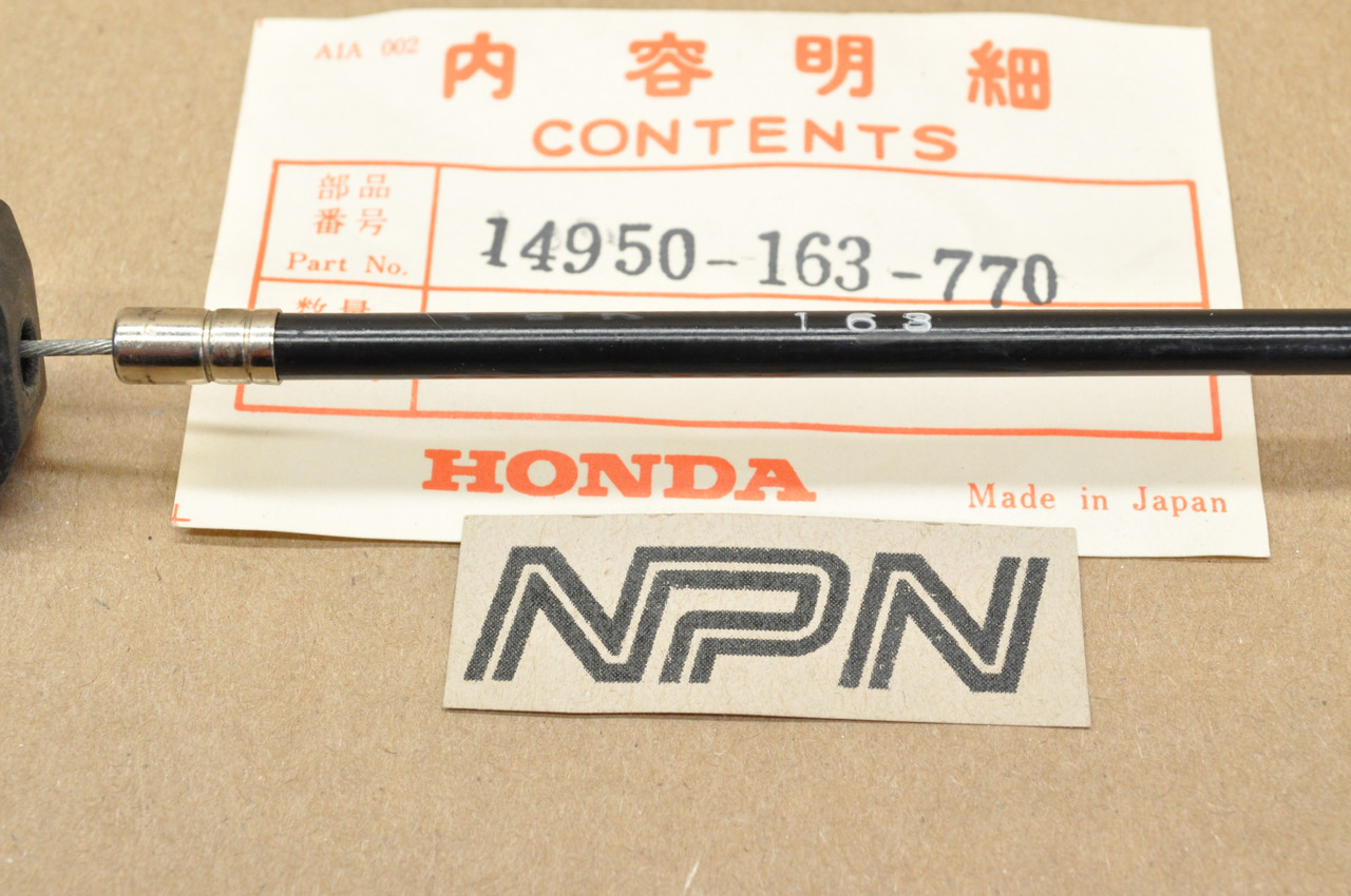 NOS Honda 1980 NA50 Express II Starter Choke Cable 14950-163-770
