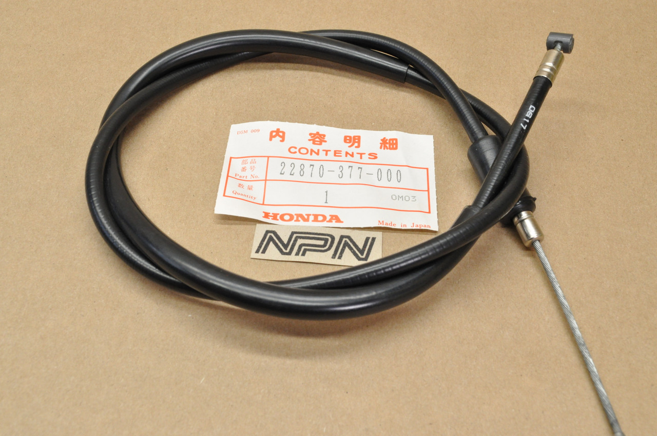 NOS Honda 1975-76 CB400 F Super Sport Clutch Cable 22870-377-000