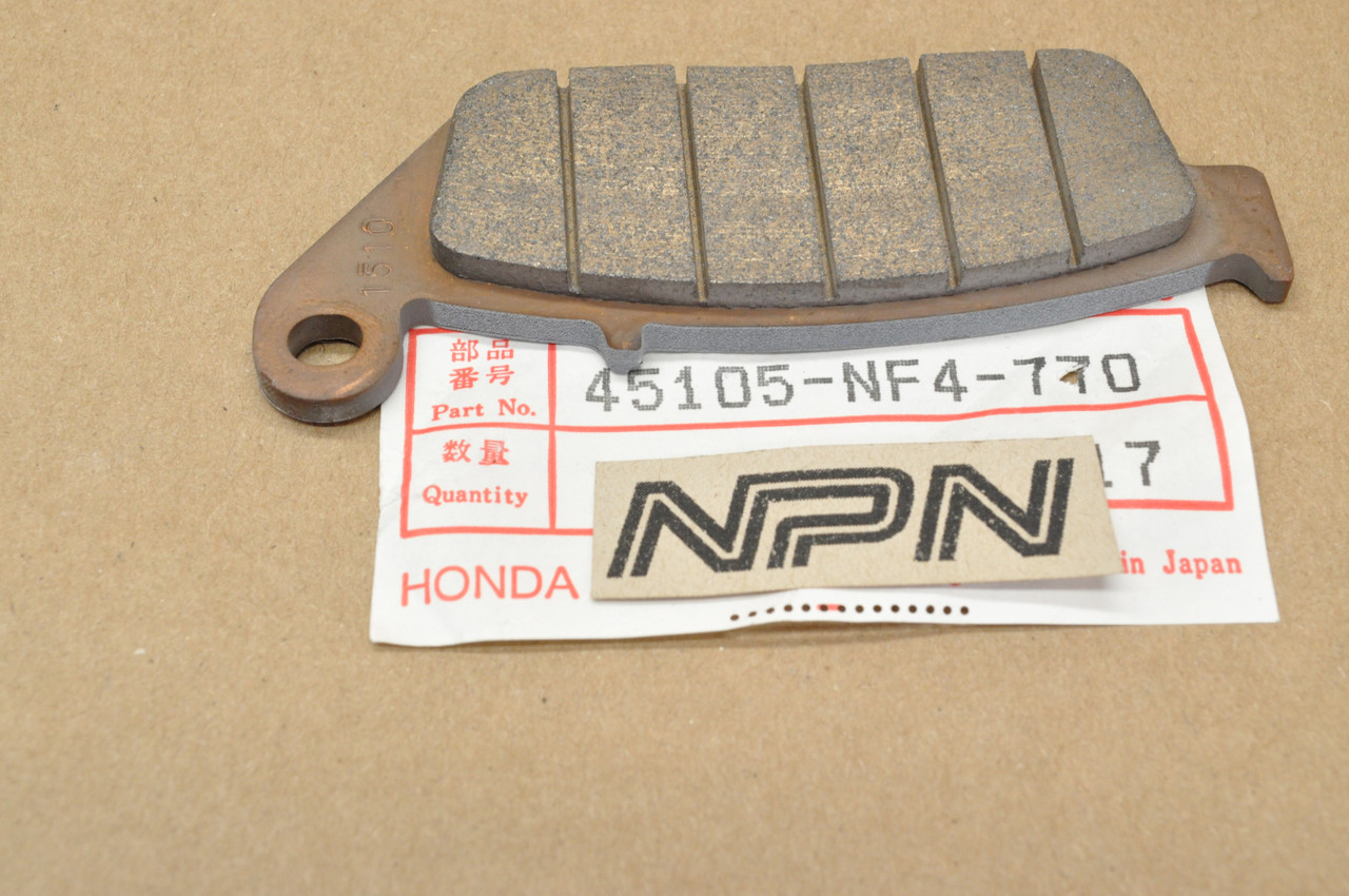 NOS Honda HRC RS125 R Front Brake Caliper Pad A 45105-NF4-770