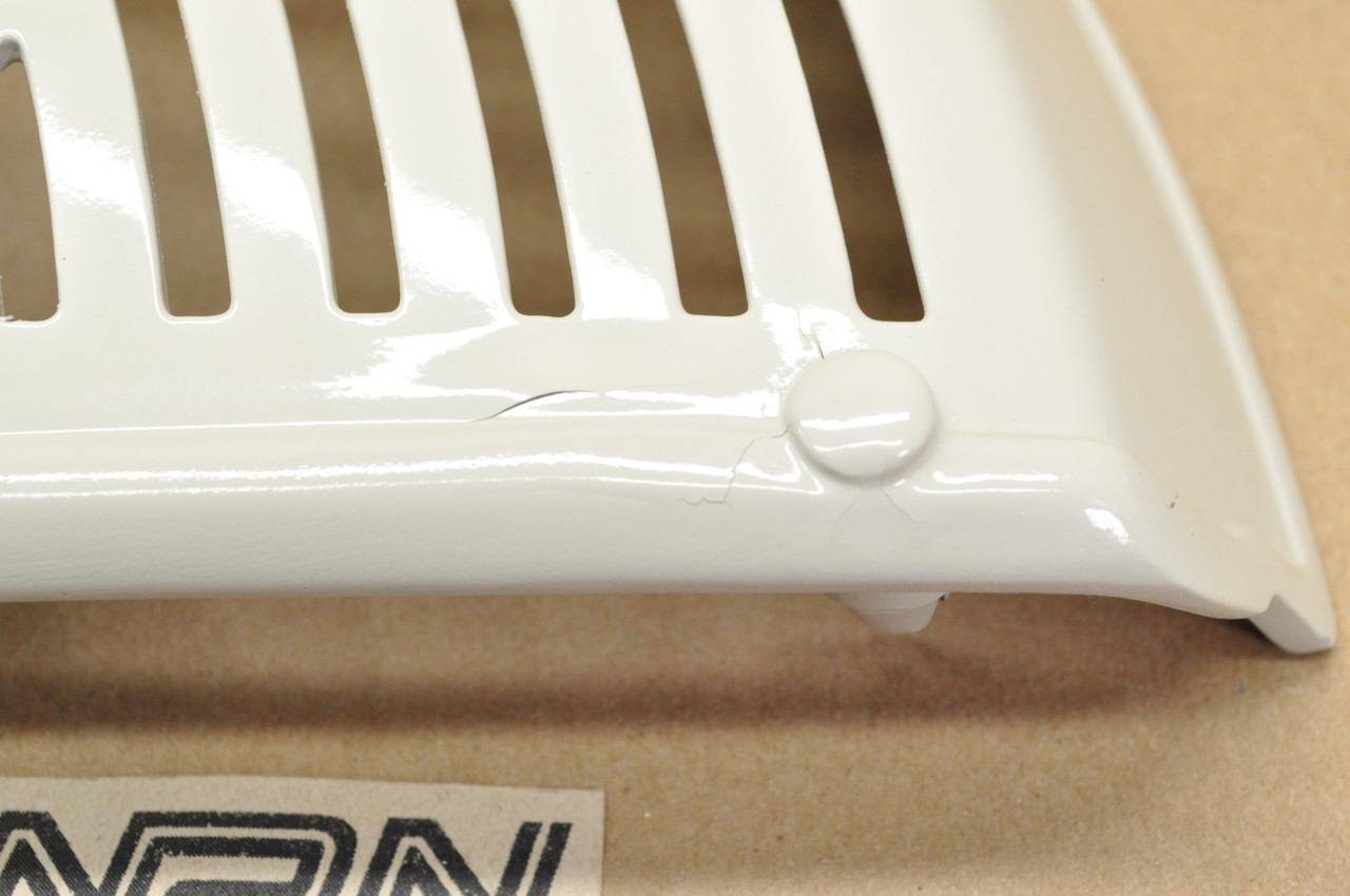NOS Honda P50 Little Honda Ivory White Carburetor Side Cover B 17260-044-010 XL