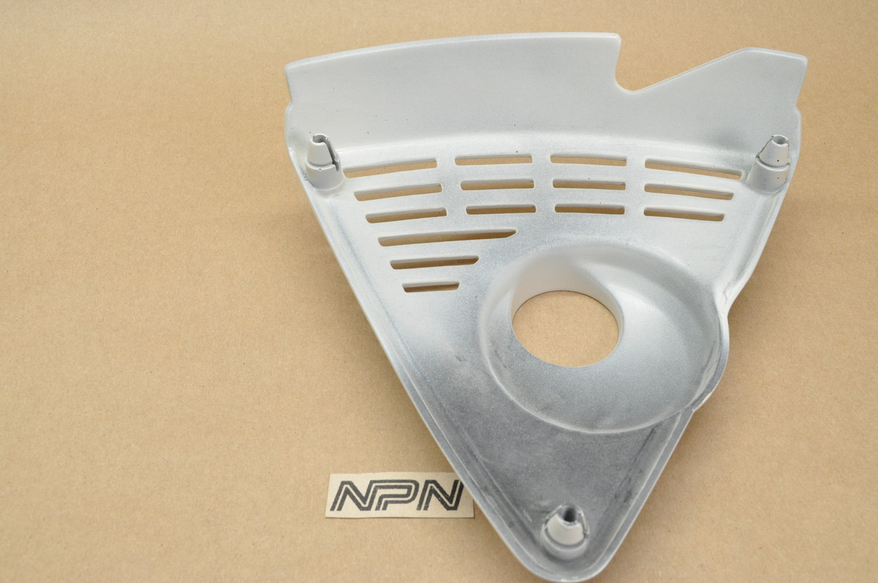 NOS Honda P50 Little Honda Ivory White Carburetor Side Cover B 17260-044-010 XL