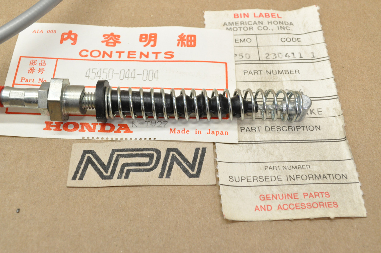 NOS Honda P50 Little Honda Front Brake Cable 45450-044-004