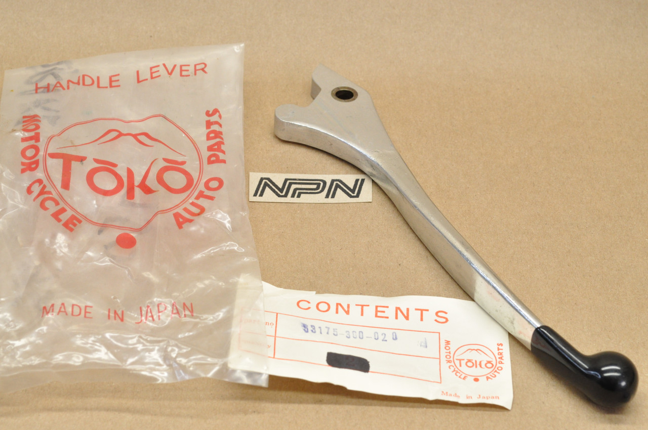 NOS Honda CB350 CB400 CB450 CB500 CB550 CB750 Toko Brake Lever 53175-300-020