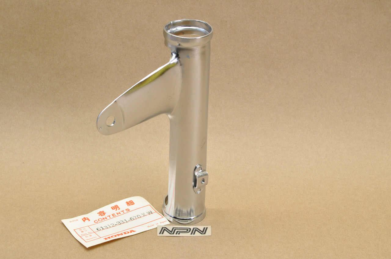 NOS Honda SL125 Left Fork Ear Head Light Case Stay Bracket 61312-331-670 XW