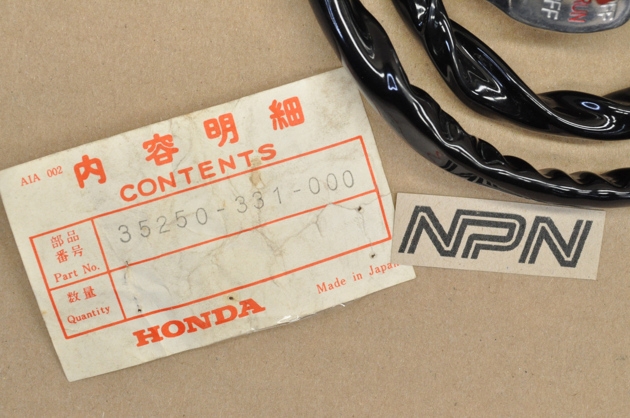 NOS Honda SL100 SL125 Right Light Hi Lo Kill Off Run On Switch 35250-331-000