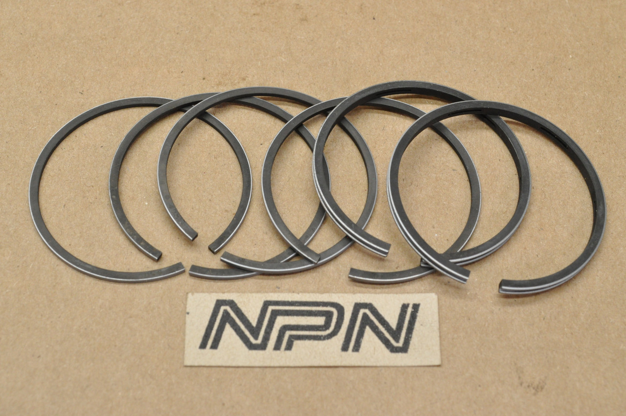 NOS Honda CB93 .25 Oversize Piston Ring Set for 2 Pistons= 6 Rings 13030-216-005