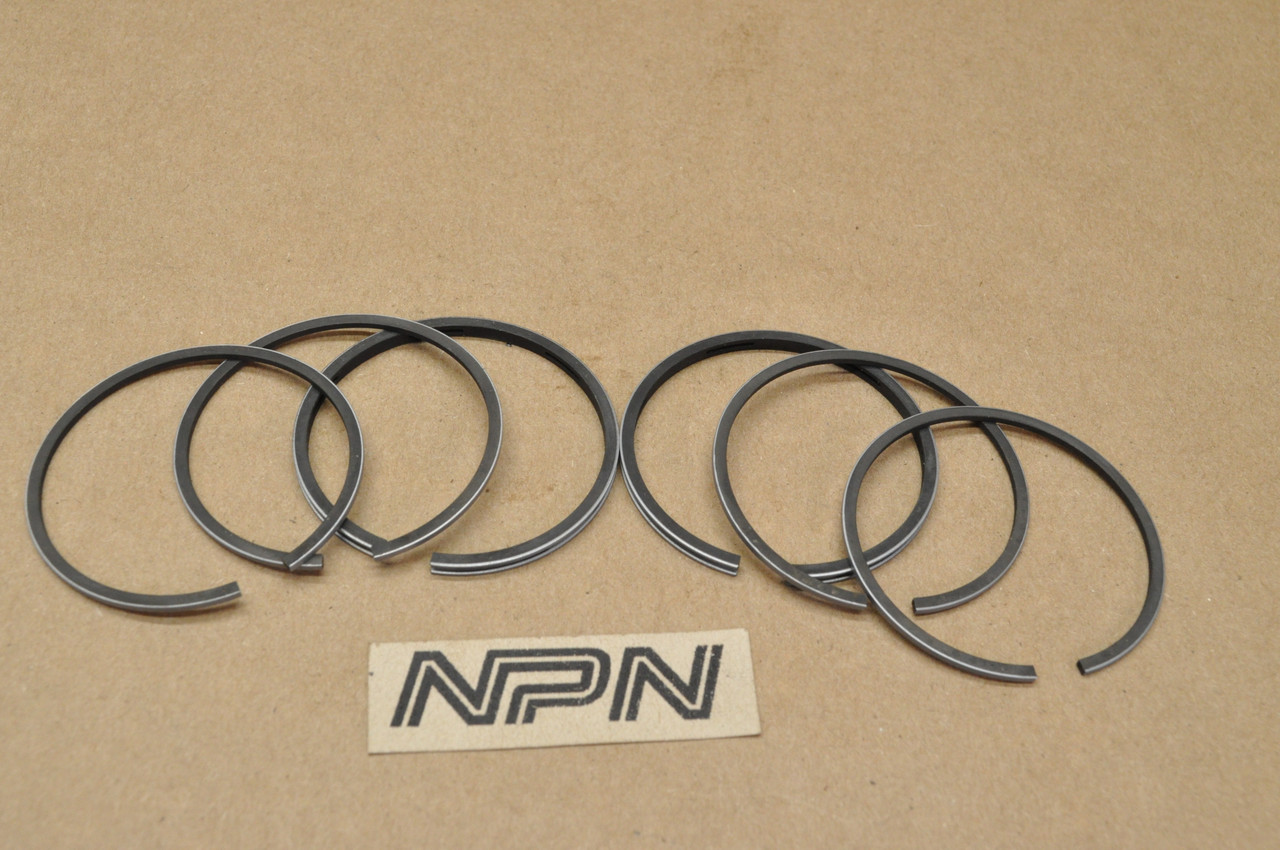 NOS Honda CB93 .25 Oversize Piston Ring Set for 2 Pistons= 6 Rings 13030-216-005
