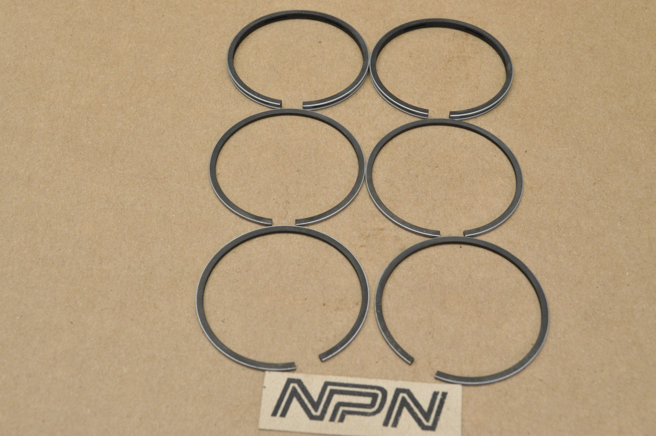 NOS Honda CB93 .25 Oversize Piston Ring Set for 2 Pistons= 6 Rings 13030-216-005