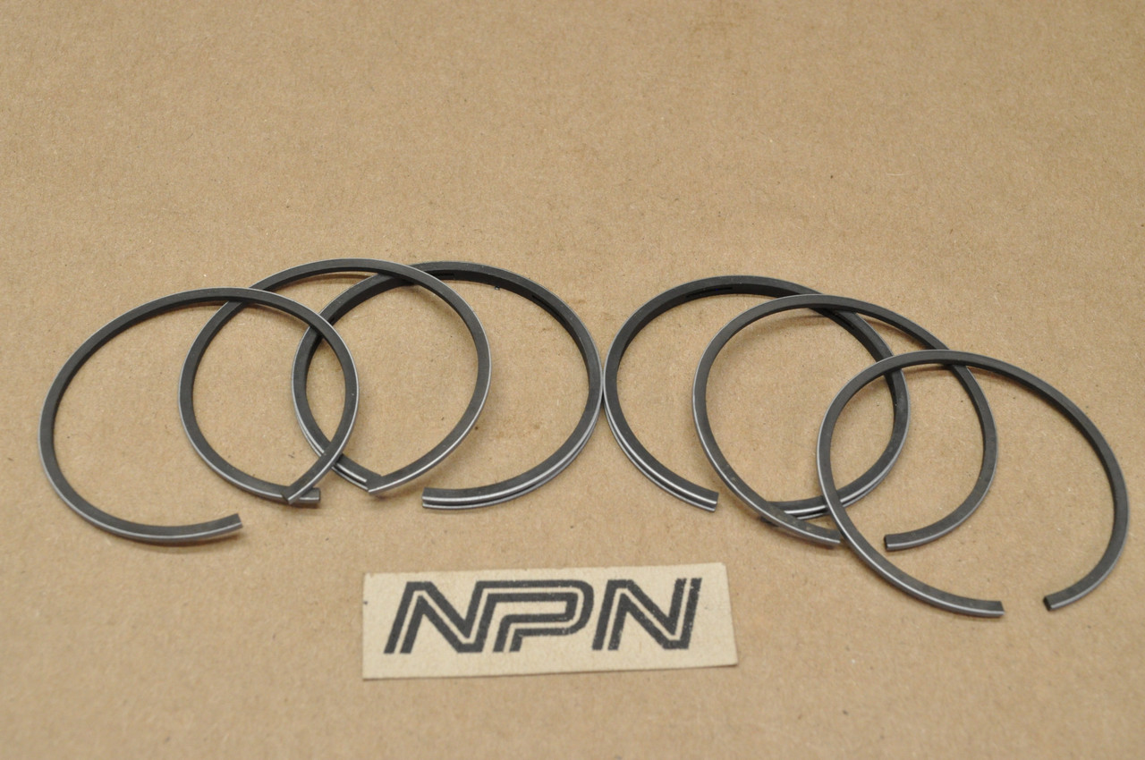 NOS Honda CB93 .25 Oversize Piston Ring Set for 2 Pistons= 6 Rings 13030-216-005