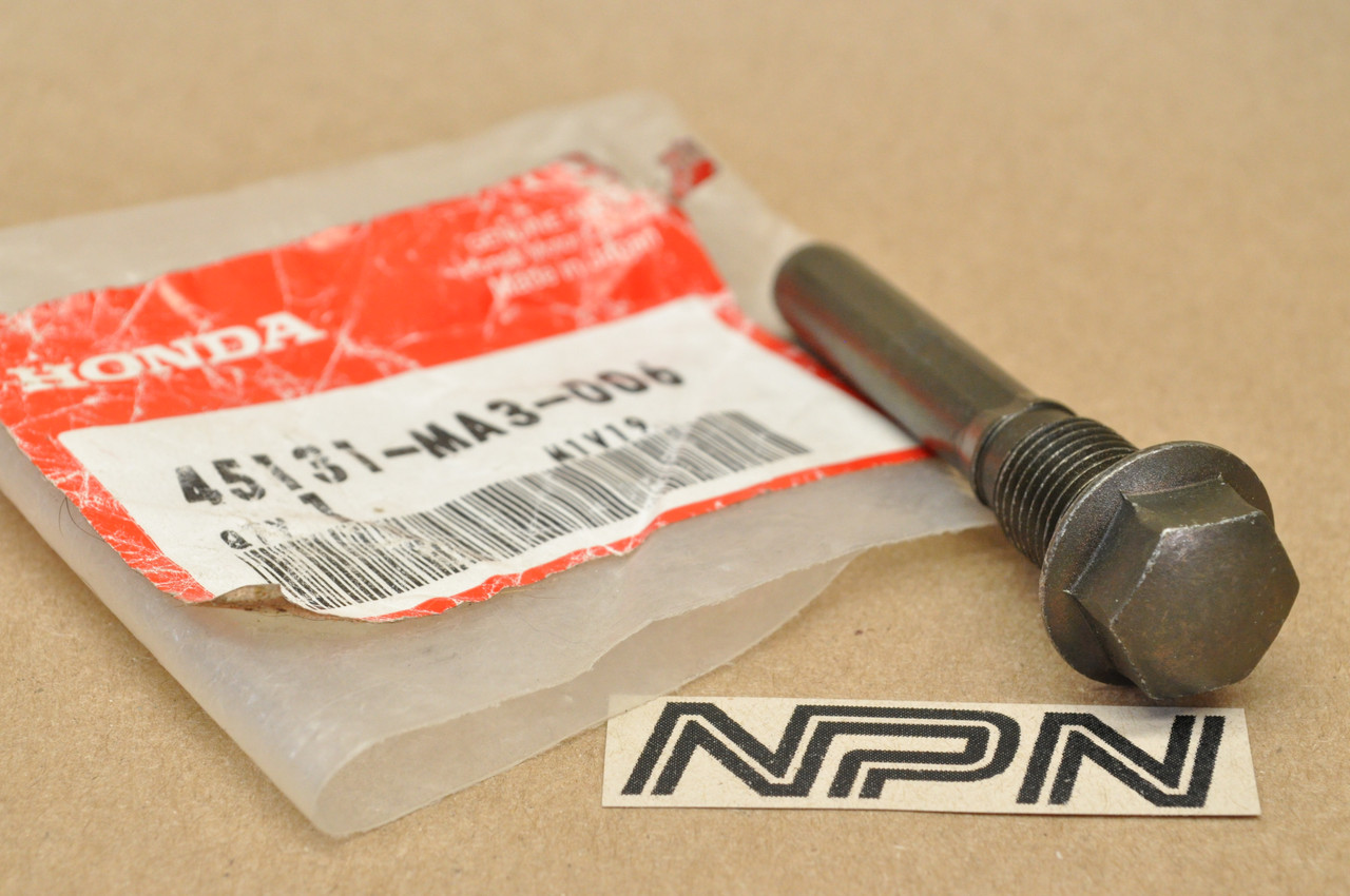 NOS Honda CB450 CB750 CBX FT500 GL1200 VF750 VT750 XL600 Pin Bolt 45131-MA3-006