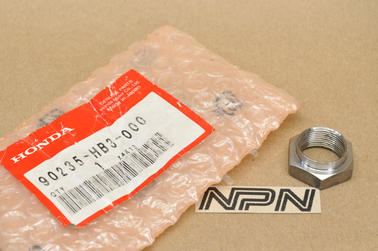 NOS Honda TR200 Fatcat TRX200 TRX250 Fourtrax Clutch Nut 90235-HB3-000