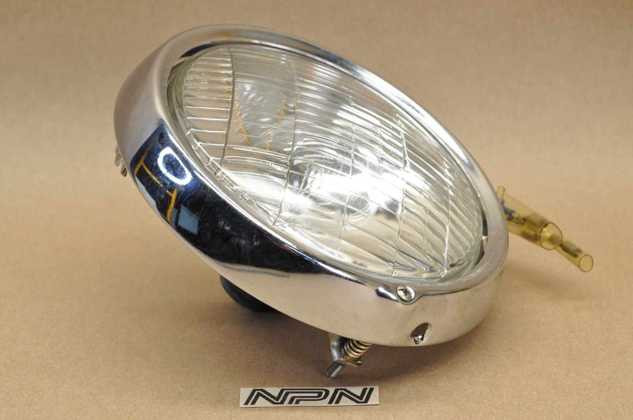 NOS Honda CL175 SL175 SL350 Sealed Head Light w/ Bezel Ring 33100-307-671