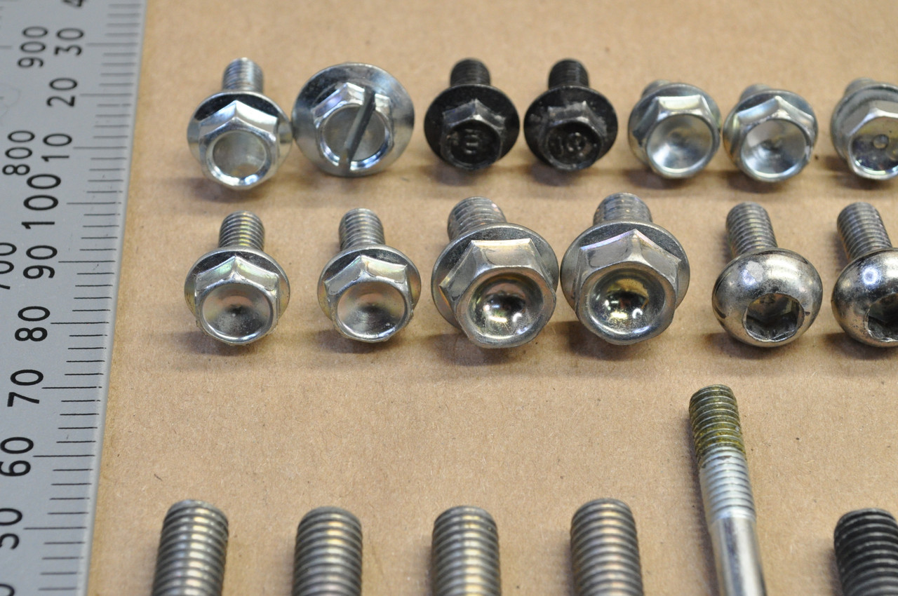 Vintage Used OEM Honda Custom XR650 Bolt Washer Nut Strap Hardware Parts Lot