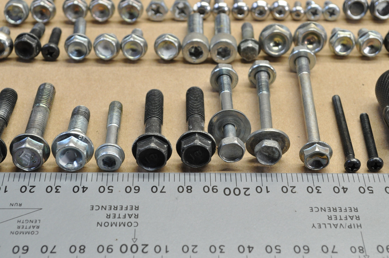 Vintage Used OEM Honda Custom XR650 Bolt Washer Nut Strap Hardware Parts Lot