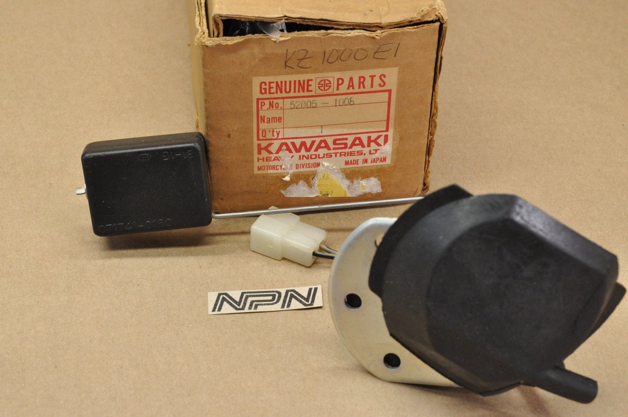NOS Kawasaki 1979-80 KZ1000 Fuel Gas Tank Sending Unit Gauge w/ Float 52005-1008