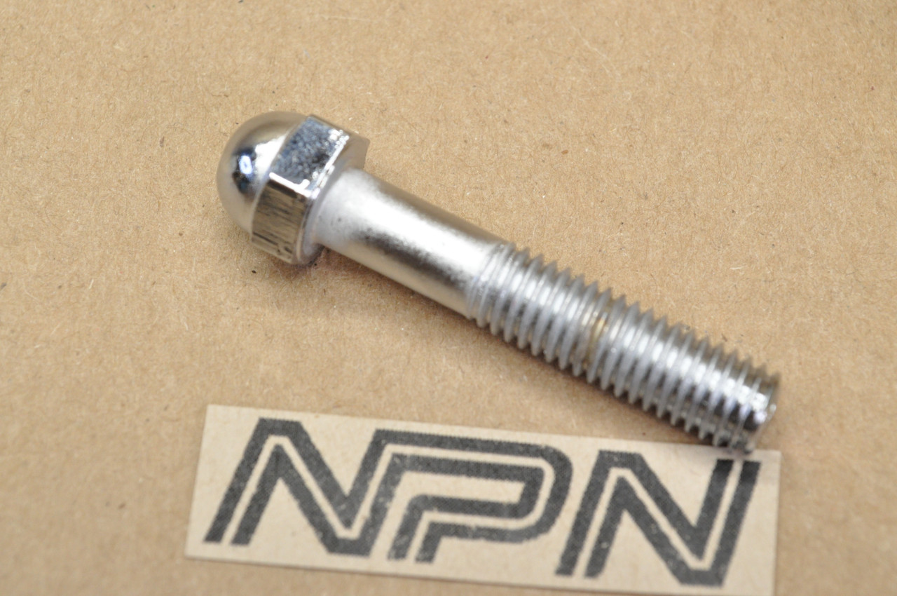 NOS Honda 1978-79 GL1000 Gold Wing Sissy Grab Bar Bumper Cap Bolt 92600-08040-0B