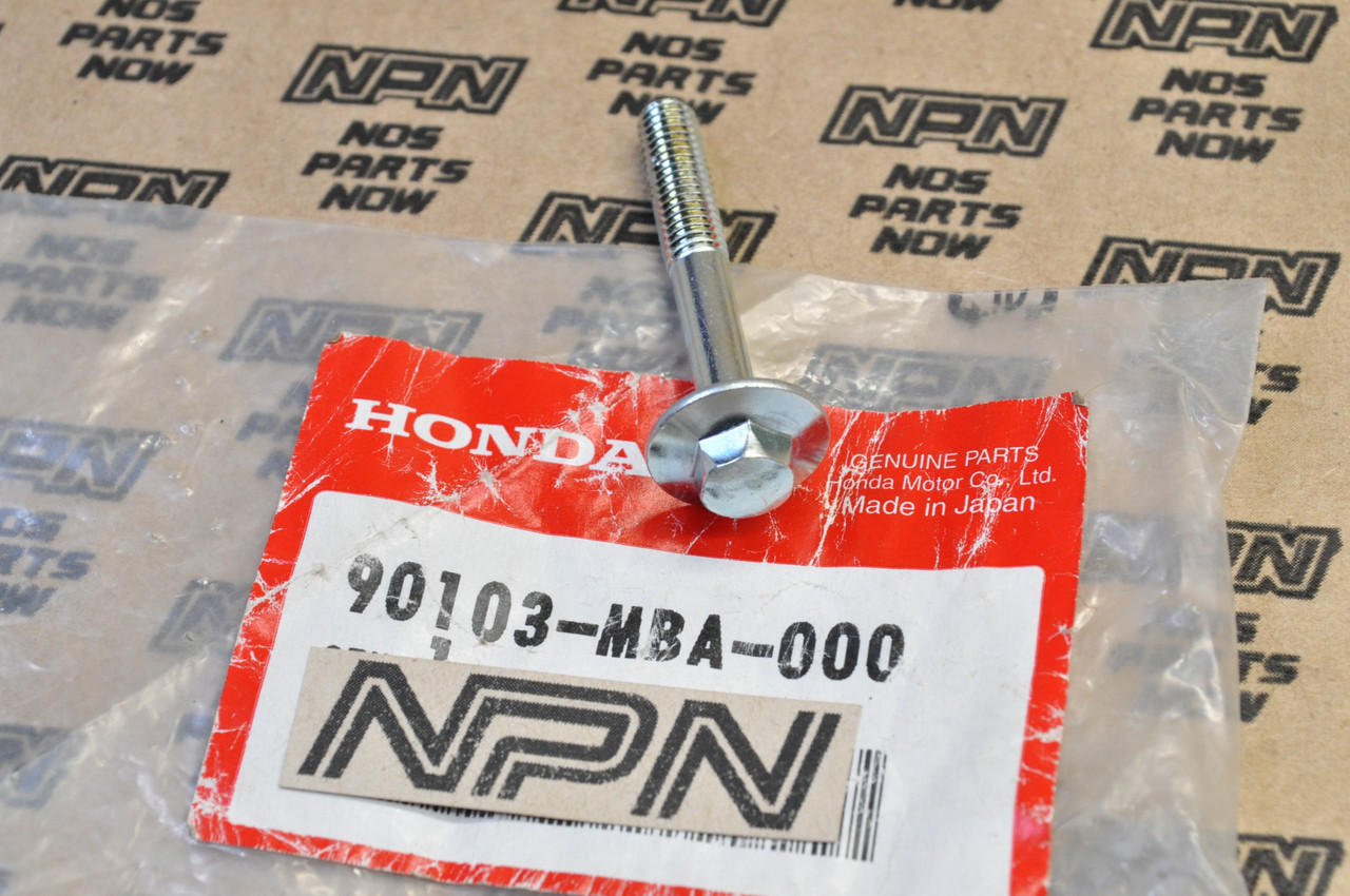 NOS Honda VT1100 C2 VT750 Turn Signal Blinker Cover Flange Bolt 90103-MBA-000