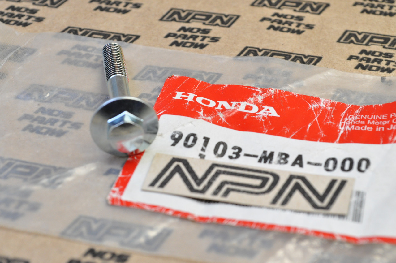 NOS Honda VT1100 C2 VT750 Turn Signal Blinker Cover Flange Bolt 90103-MBA-000