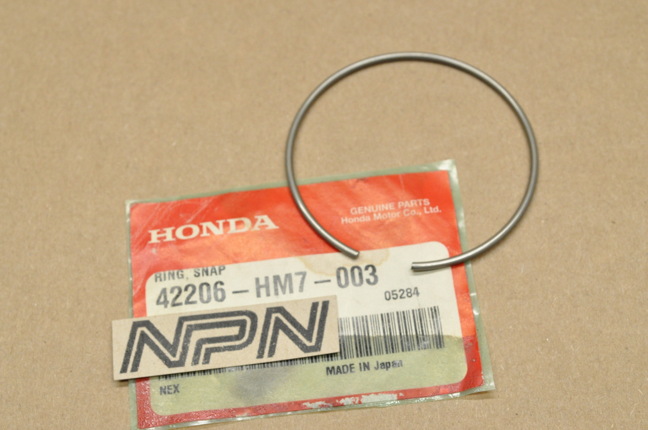 NOS Honda TRX350 TRX400 TRX450 TRX500 TRX650 Knuckle Snap Ring 42206-HM7-003