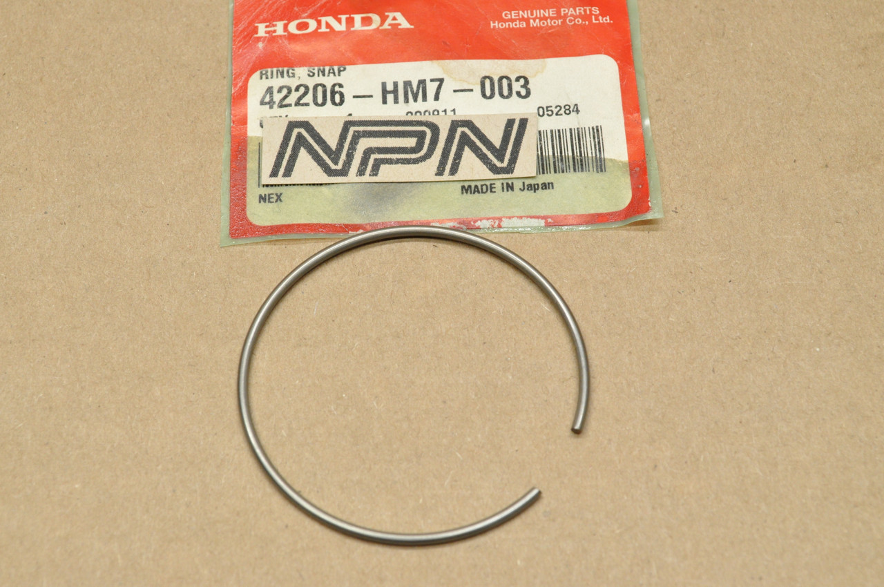 NOS Honda TRX350 TRX400 TRX450 TRX500 TRX650 Knuckle Snap Ring 42206-HM7-003
