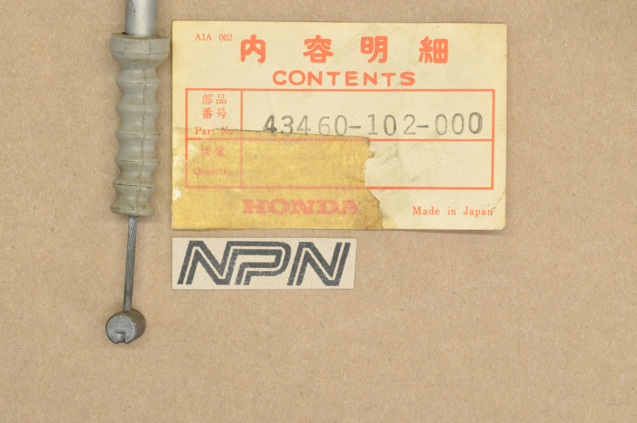 NOS Honda CT90 K2-K5 Rear Brake Cable 43460-102-000