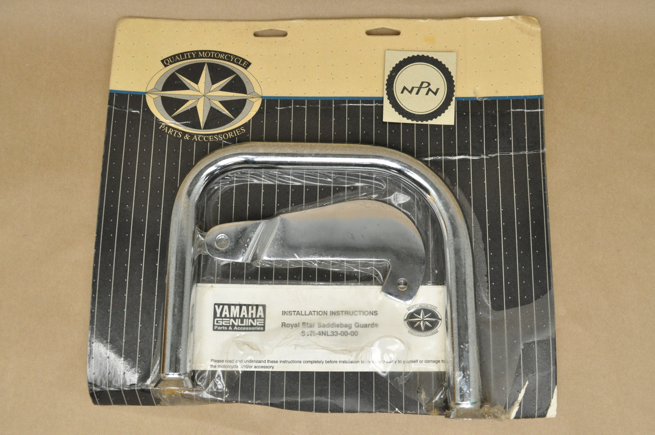 NOS Yamaha XVZ1300 XVZ13 Royal Star Saddlebag Guard Crash Bar STR-4NL33-00