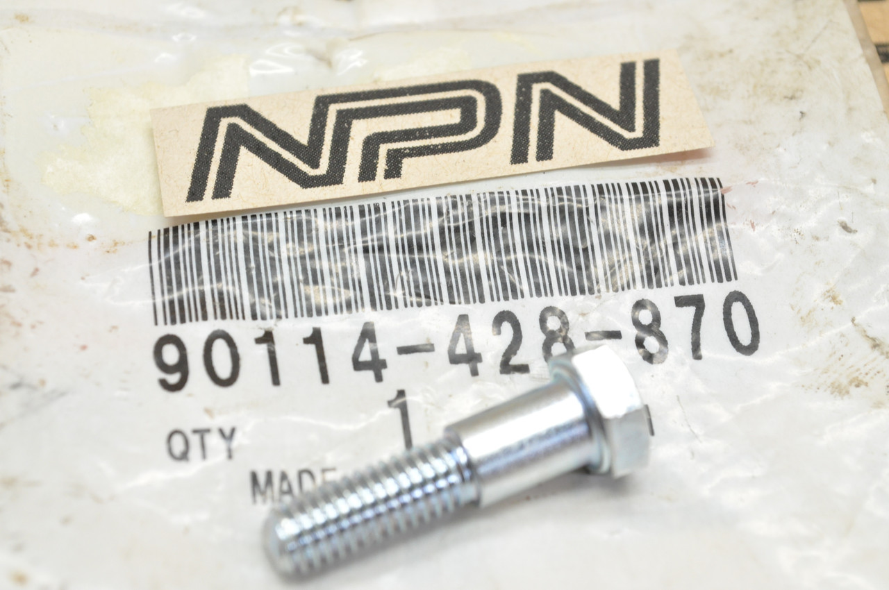 NOS Honda CR250 CR500 CR80 CT110 XL100 XL80 XR100 XR80 Lever Bolt 90114-428-870