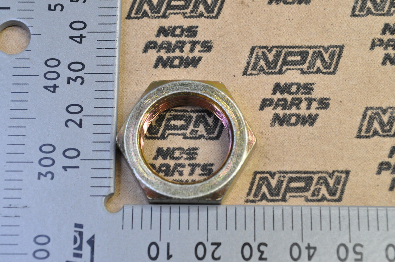 NOS Honda 1986-87 TRX350 1987-89 TRX350D Fourtrax Knuckle Lock Nut 90301-HA7-670
