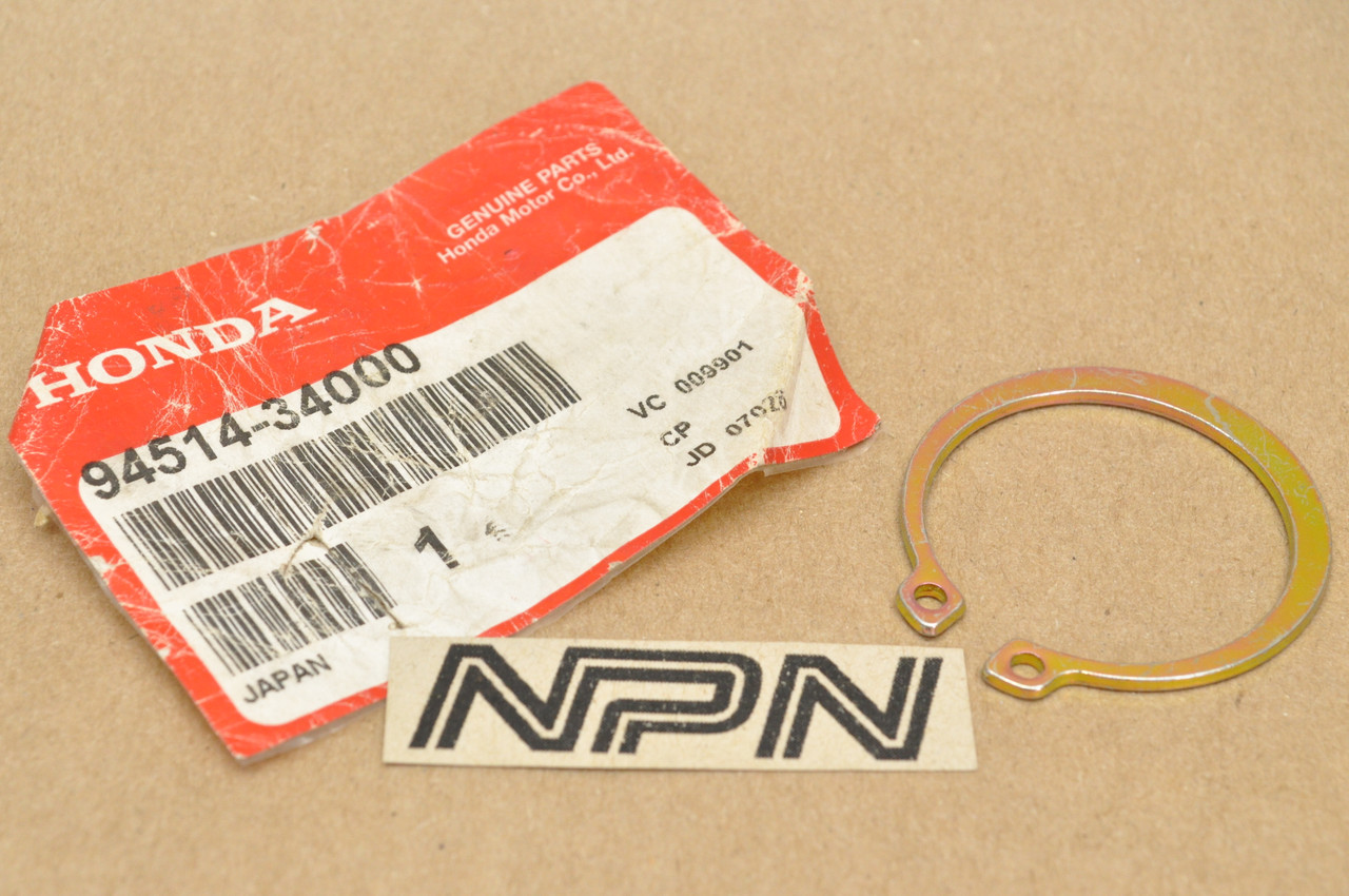 NEW OEM Honda SXS1000 SXS700 TRX350 TRX450 TRX500 TRX680 Circlip 94514-34000