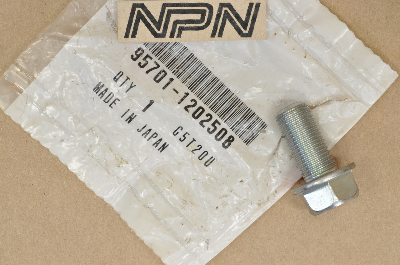 NOS Honda ATC125 M TRX125 TRX200 TRX90 Brake Drum Flange Bolt 95701-12025-08