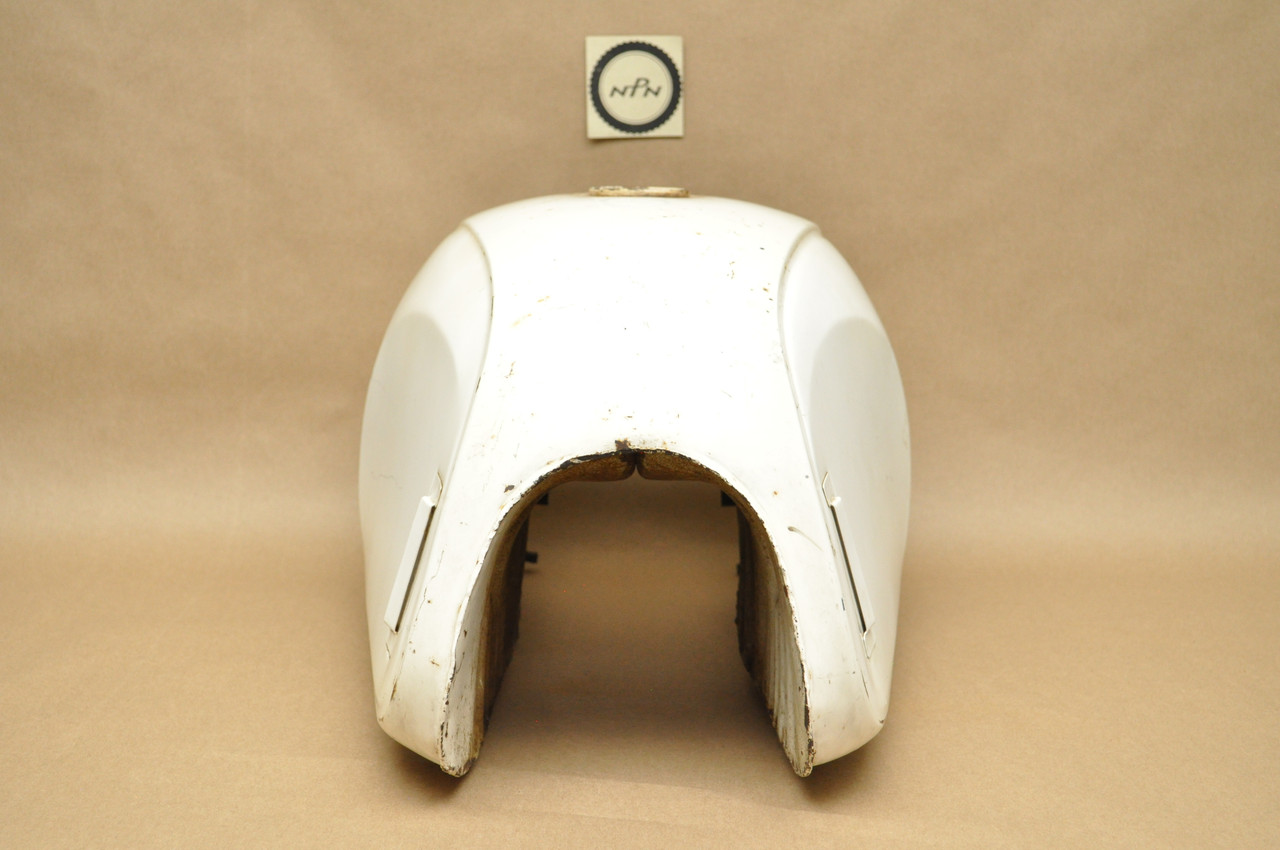 Vintage OEM Honda CA77 White Fuel Gas Tank 17500-266-010