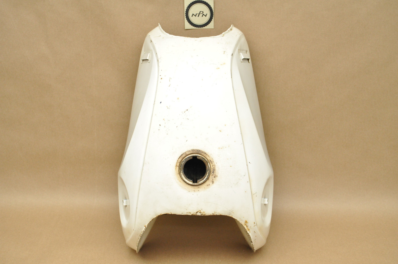 Vintage OEM Honda CA77 White Fuel Gas Tank 17500-266-010