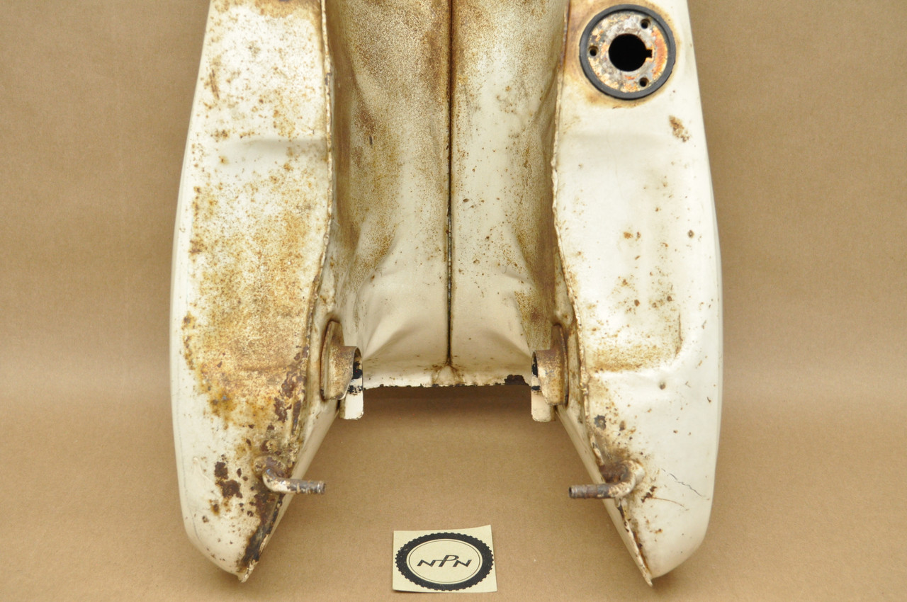 Vintage OEM Honda CA77 White Fuel Gas Tank 17500-266-010