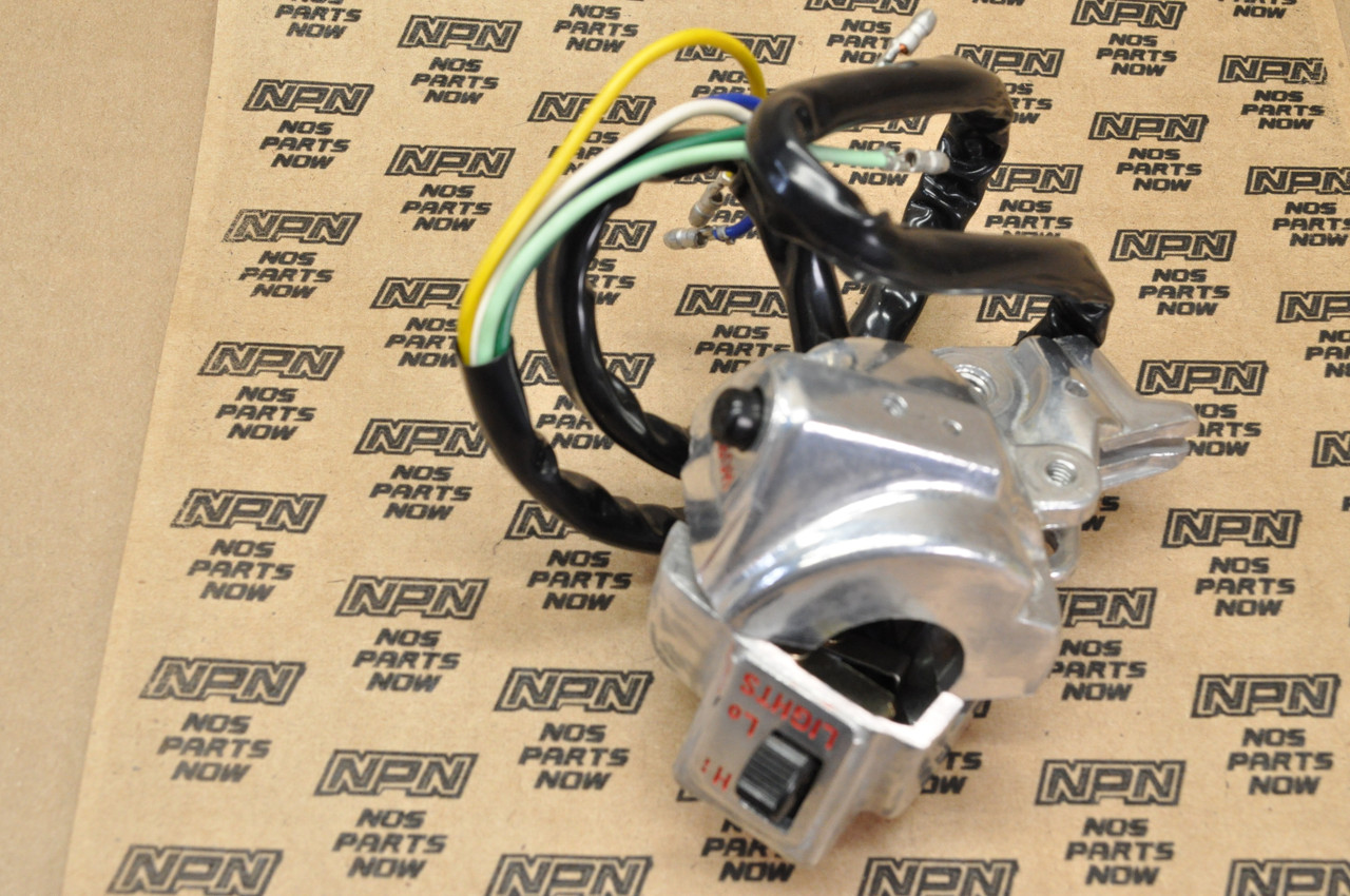 NOS Honda NC50 1979-80 PA50I PA50II Left Light Hi Lo Horn Switch 35300-147-671