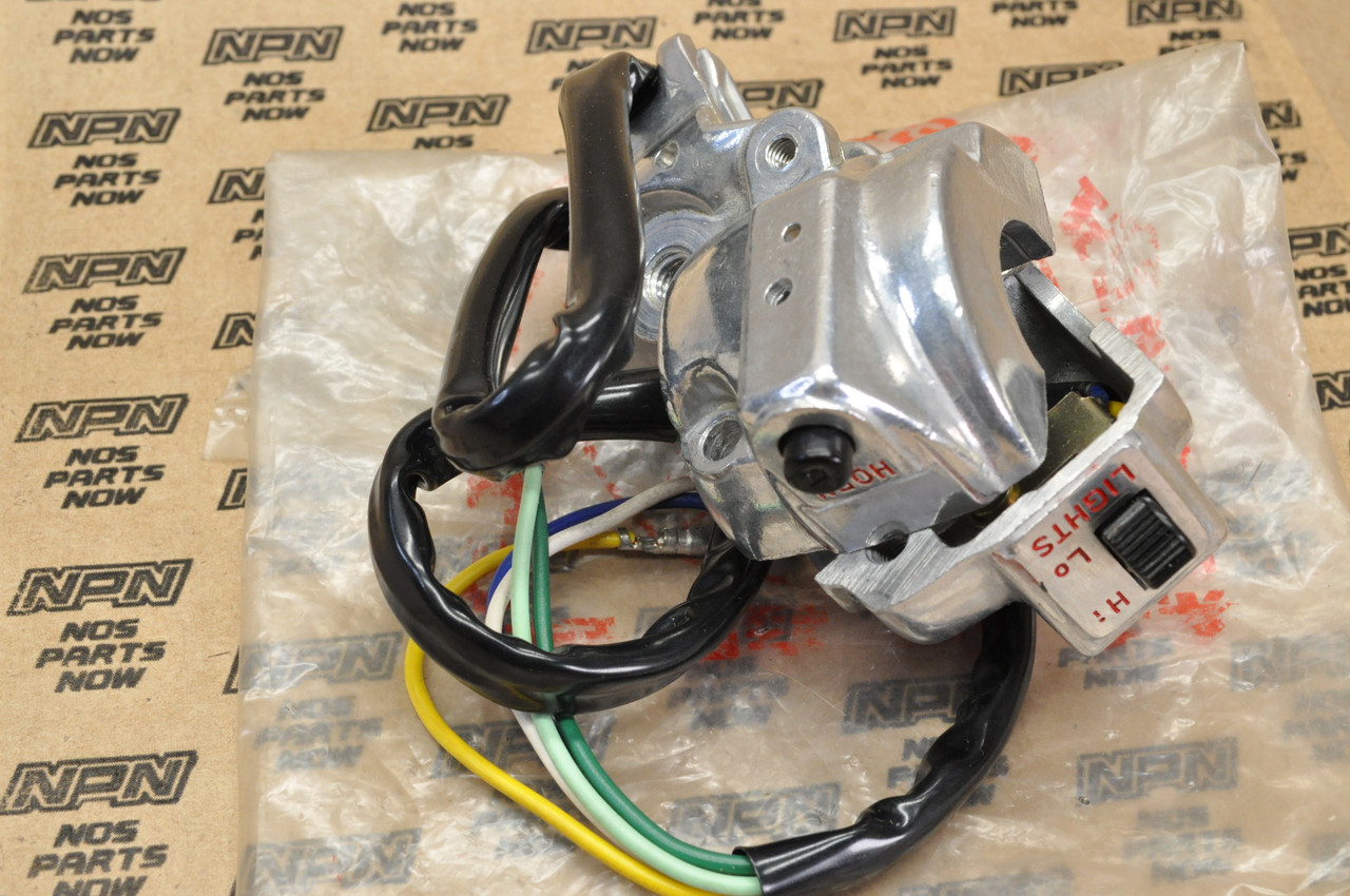 NOS Honda NC50 1979-80 PA50I PA50II Left Light Hi Lo Horn Switch 35300-147-671
