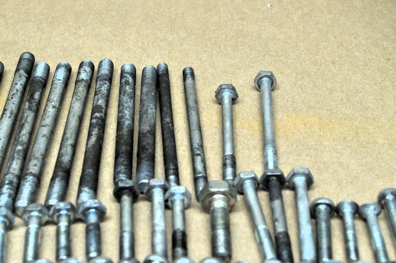 Vintage OEM Honda CA77 Engine Bolt Screw Washer Nut Plate Spring Hardware Lot