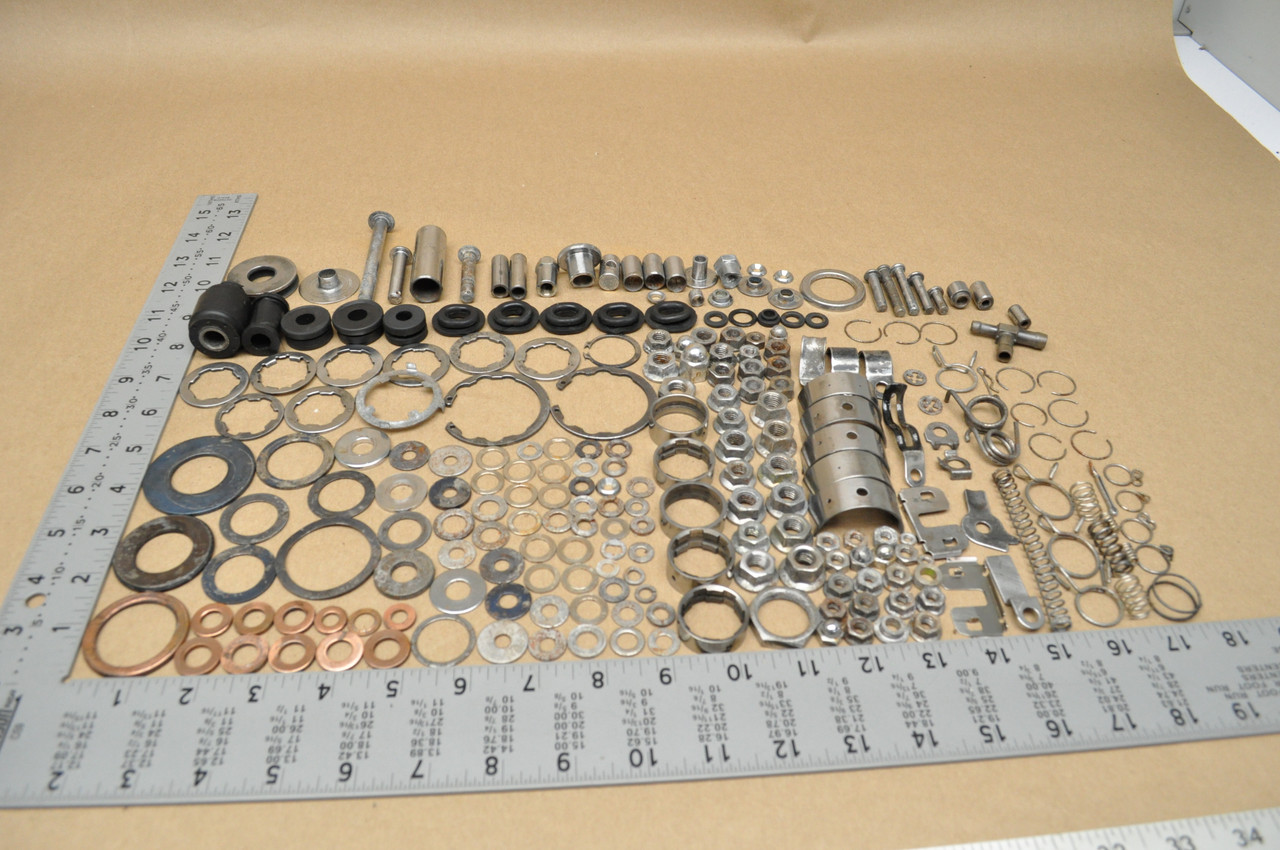 Vtg OEM Honda 1982 VF750 C V45 Magna Bolt Washer Nut Rubber Hardware Parts Lot