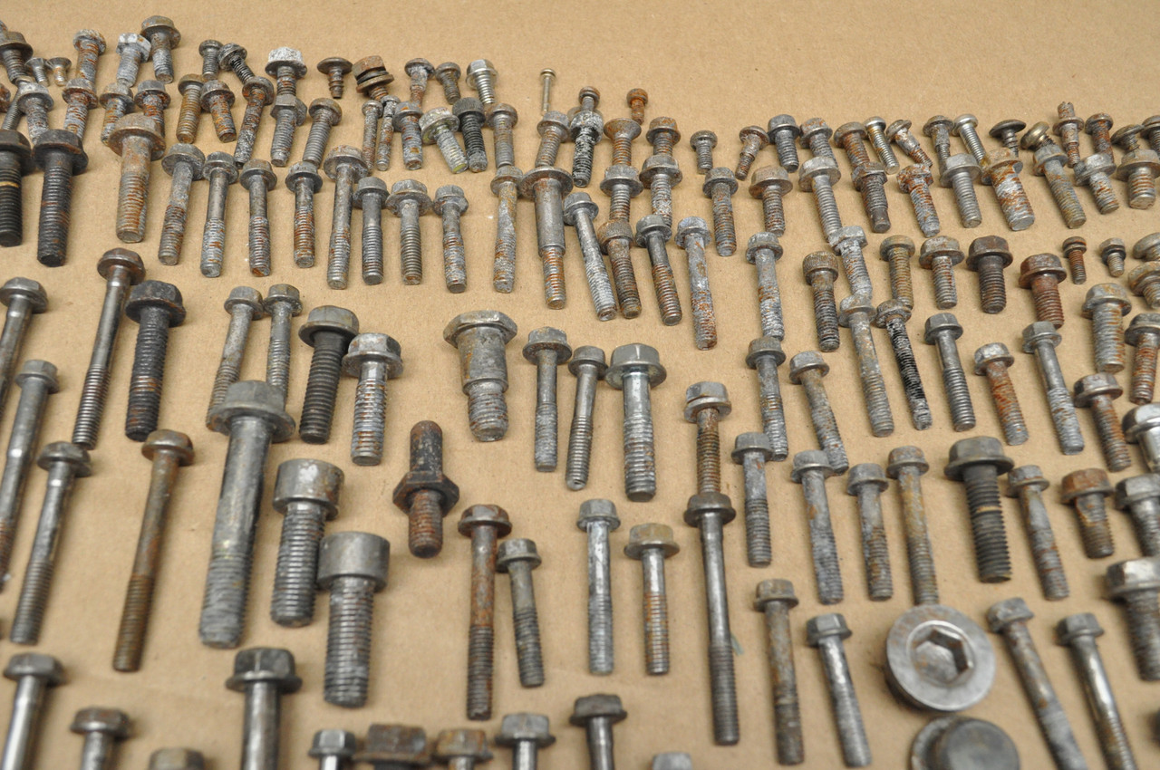 Vtg OEM Honda 1982 VF750 C V45 Magna Bolt Washer Nut Rubber Hardware Parts Lot