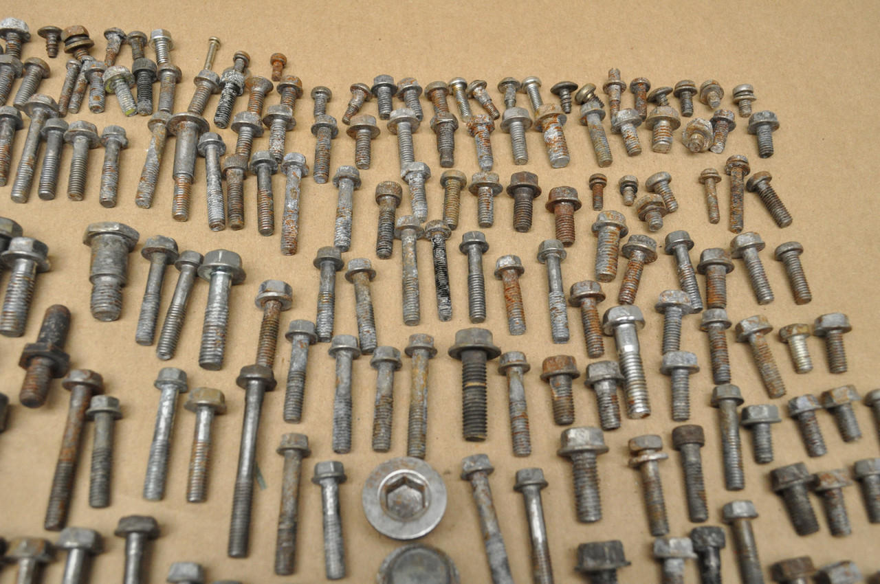 Vtg OEM Honda 1982 VF750 C V45 Magna Bolt Washer Nut Rubber Hardware Parts Lot